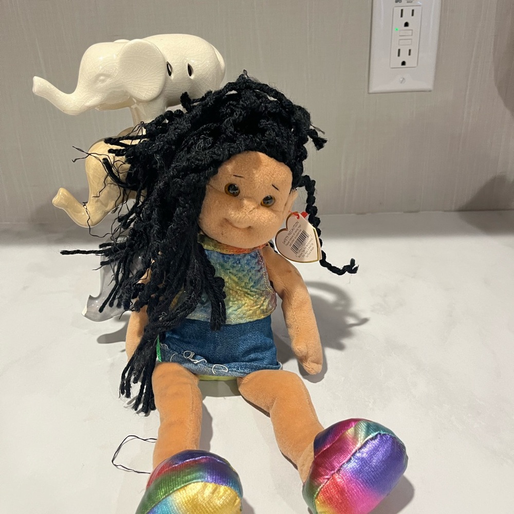Beanie baby Jazzy Jessica- Beanie Boppers
